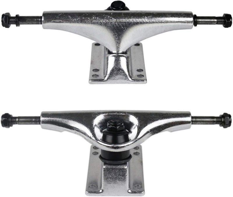 MOOSE Blank Skateboard Complete 7.5" Natural with Silver Trucks and Black Wheels - Image 2